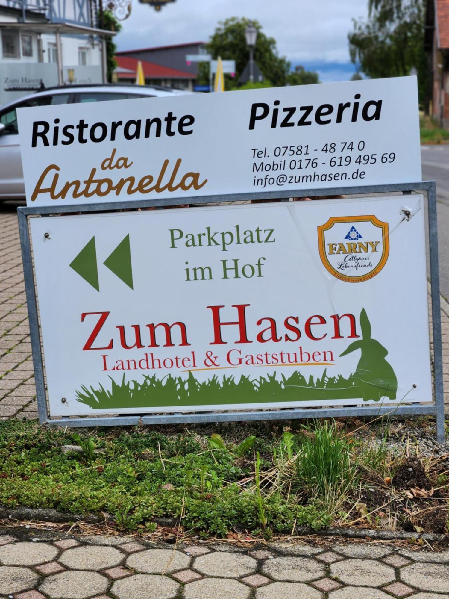 Landhotel & Gaststuben Zum Hasen Bad Saulgau Exterior photo